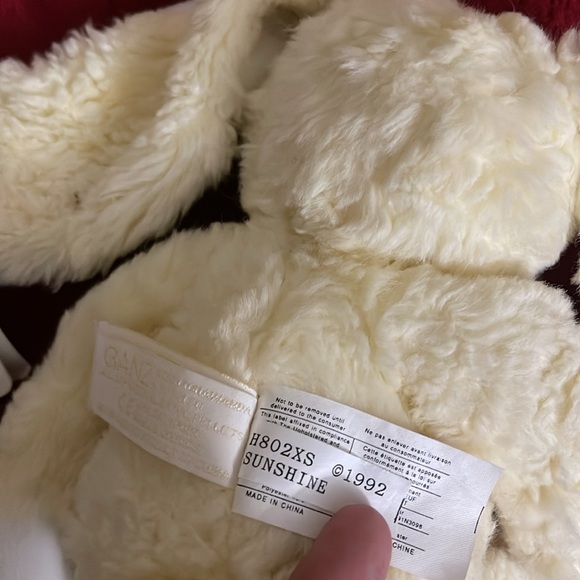 NWT 1992 Ganz Sunshine Bunny Rabbit H802XS 11 inch Heritage - Picture 5 of 9